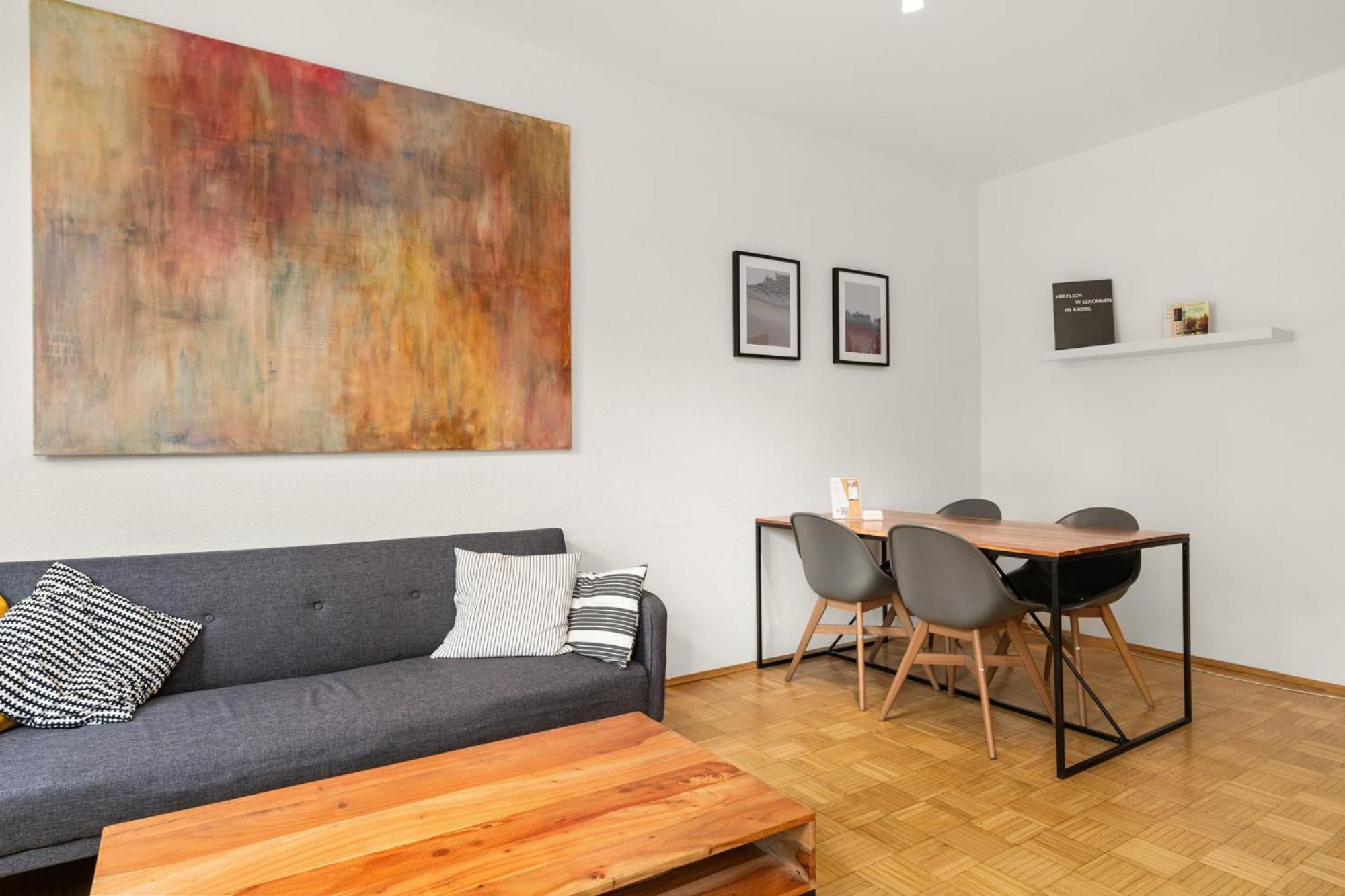 Gemütliche Wohnung in Kassels Bestlage - Netflix + 4K TV Exterior foto